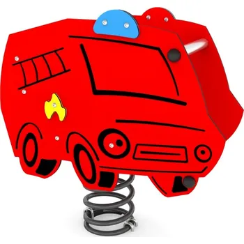 Dětská houpačka Pružinová houpačka - Požární auto