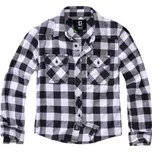 Dětská koskovaná košile Checkshirt, Brandit, bílá/černá, 146/152, L
