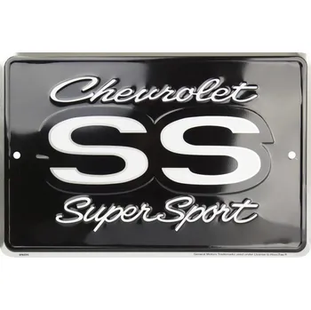 Plechová cedule Plechová cedule Chevrolet Camaro SS, 20cm x 30cm