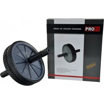 Cvičící kolečko Profit DK 3216 černé