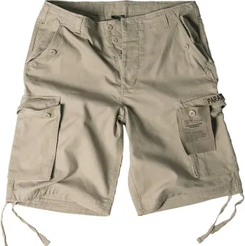Mil-tec Kraťasy PARATROOPER khaki předeprané M