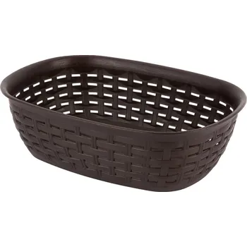 Úložný box košík Nature ratan HNĚDÝ 26x19x8