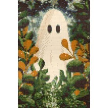 Diamantové malování Diamantové malování - Duch v houští Velikost: 20x30cm, Rámování: Pouze srolované plátno, Diamanty: Kulaté