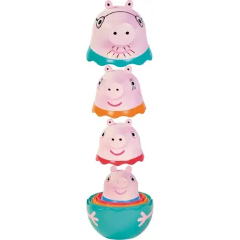 Hračka pro nejmenší TOMY TOOMIES - Prasátko Peppa skládací rodinka