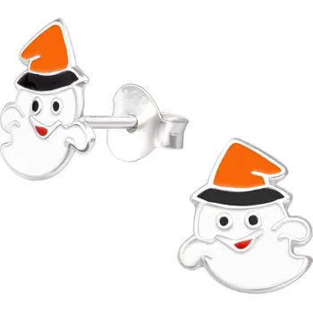 Náušnice Majya Stříbrné náušnice DUCH s kloboukem Ag/; ≤0,47 g 10719