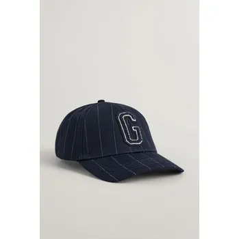 Kšiltovka KŠILTOVKA GANT PINSTRIPED CAP NAVY
