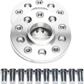 Alu kolo Sada 2 kusů rozšiřovacích podložek RACES na změnu rozteče 5x112 to 5x120, šířka 15mm (57,1/72,6)