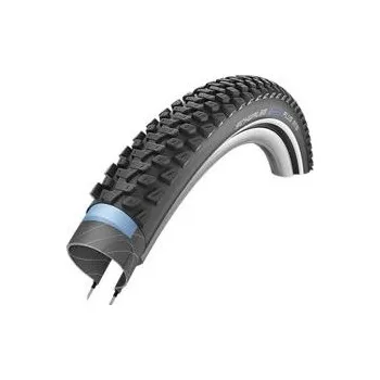 Plášť na kolo Schwalbe plášť Marathon Plus MTB 29x2.25 SmartGuard černá+reflexní pruh 6743