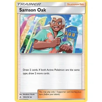 Karetní hra Samson Oak 185/214 - Unbroken Bonds Typ karty: Non-Holo