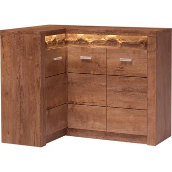 Šatní skříň Komoda INDIANAPOLIS I15 Světlý jasan Opačná