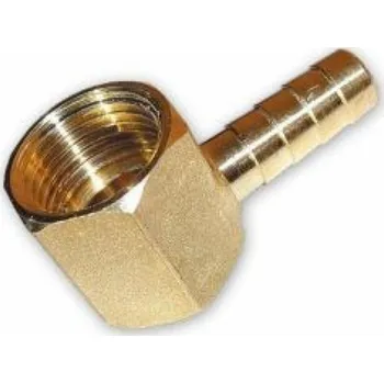 Fitinka Bradasova vsuvka (loket) úhlová 1/2 palce x 10 mm mosaz