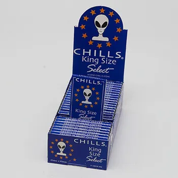 Cigaretové papírky Chills Select KS Box 25 ks