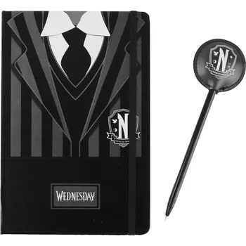 Zápisník poznámkový blok WEDNESDAY - NEVERMORE UNIFORM