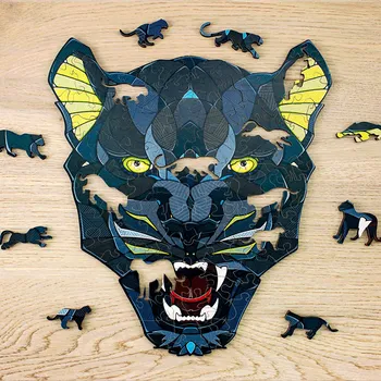 3D puzzle Puzzle Panter | kvalitní dřevěné puzzle panther od EWA