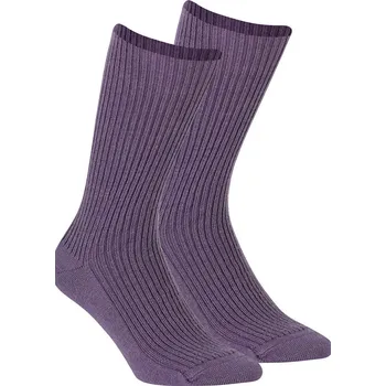Pánské ponožky Vzorované ponožky AKRYL/VLNA W.957 fialová UNI