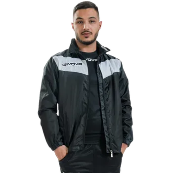 Pánská větrovka Šusťáková bunda givova Scudo černá/bílá 1003 2XS