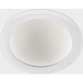 KOHL-Lighting DISC TINA DEEP zapuštěné svítidlo s rámečkem bílá 8 W 3000K 1-10V