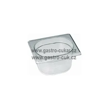 Gastronádoba GN 1/9 (175x108mm) polykarbonát - 2 varianty, hloubka 65 mm - GN 1/9 - objem 0,6l - čirá