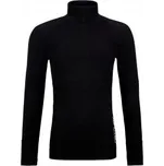 Ortovox 230 COMPETITION ZIP NECK W black raven S; Černá triko + DÁREK DLE VÝBĚRU!