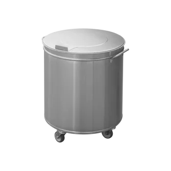 Odpadkový koš Odpadkový koš pojízdný nerez - 3 varianty, velikosti 50 l,Ø 435mm, v=610 mm