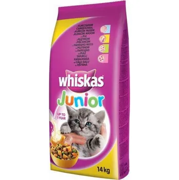 Krmivo pro kočku WHISKAS Junior with chicken - dry cat f