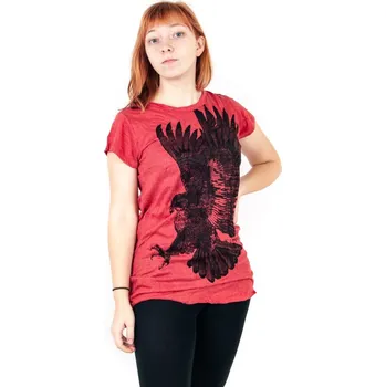 Dámské tričko Tričko dámské SURE Eagle L červená
