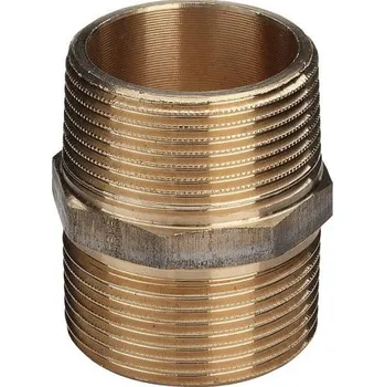 Fitinka VIEGA 3280 dvojitá vsuvka 1 1/4", závitová, bronz