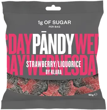 Bonbon Pandy Candy By Klara jahoda/lékořice 50 g