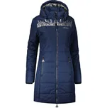 Dámský kabát ALTISPORT BEVERLY TMAVĚ MODRÁ XS