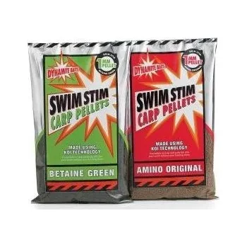 Pelety Dynamite Baits Swim Stim 900gr Green Betaine 3mm