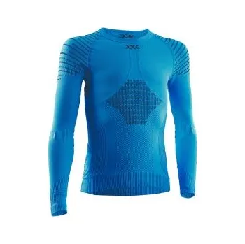 X-Bionic Invent 4.0 Shirt Long Sleeve Junior TEAL BLUE/ANTHRACITE modrá 6/7