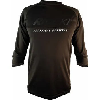 cyklistický dres Dres 3/4 pánský HAVEN RIDE-KI černý XL