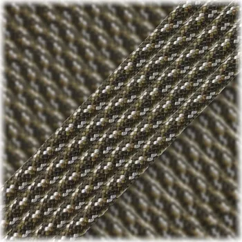Lano Rigad® Padáková šňůra Paracord 550 Type III / 15 m, Barva: Oliva Digital