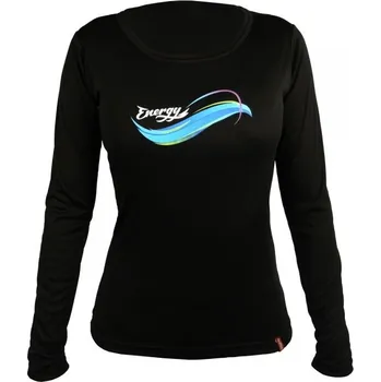 cyklistický dres Dres dlouhý dámský HAVEN Energy Crazy long černo/modrý S