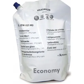 Náplň do chladiče a ostřikovače ZIMNÍ KONCENTRÁT ŠKODA auto (-21°C) 3 litry