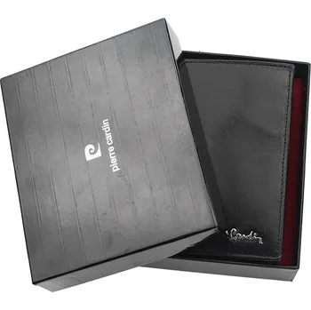 Módní doplněk Pánská kožená peněženka Pierre Cardin Jayson, černá