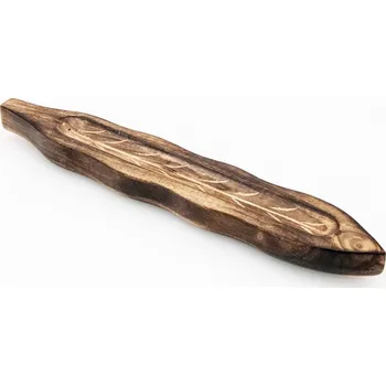 Vonná tyčinka Stojánek na vonné tyčinky - loďka krátká vyřezávaná