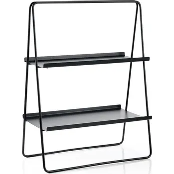 police Stojací police A-Table Black 75 cm, černá - ZONE DENMARK (A-Polička černá, 75 cm - ZONE DENMARK)