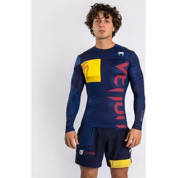 Rashguard Rashguard - funkční tričko Venum Sport 05 - dlouhé rukávy - Blue/Yellow Velikost: M