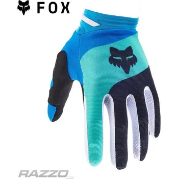 Moto rukavice MX rukavice FOX 180 Ballast Glove Black Blue 2024 11 - XL
