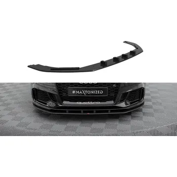 Nárazník Street pro spojler pod nárazník lipa Audi RS3 Sedan 8V Facelift černo červený