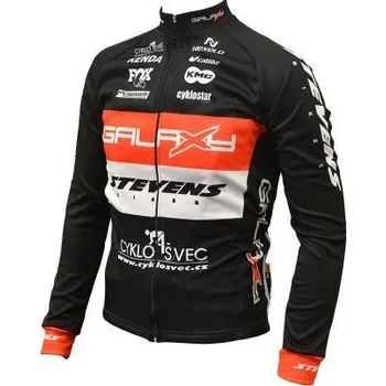 cyklistický dres STEVENS DRES GALAXY TEAM DLOUHÝ RUKÁV SLABÝ 3XL