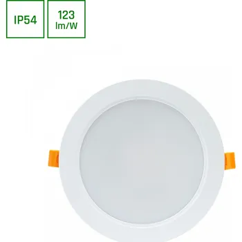 Bodové svítidlo LED podhledové svítidlo DURE 3 DOWNLIGHT 18W studená bílá, IP54, Spectrum SLI043008CW_PW