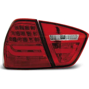 Zadní světlomet TUNING-TEC Zadní světla BMW E90 05-08 sedan - červené LED BAR