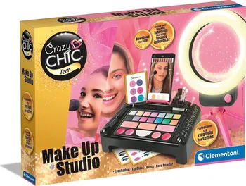 dětské šminky a malovátka Clementoni Crazy Chic Teen Make-up Studio