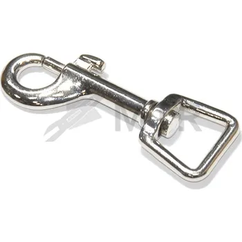 MTR Karabina otočná střední D Varianta: Karabina otočná střední D 70x24mm Ni