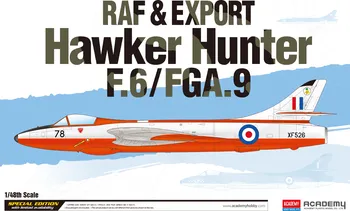Plastikový model Academy RAF & Export Hawker Hunter F.6/FGA.9 1:48