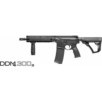 Airsoftová zbraň Daniel Defense Pistole samonab. Daniel Defense, Mod.:DDM4 300S, Ráže:.300 AAC Blackout, hl.:10,3"