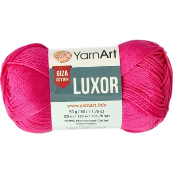 Galanterie YarnArt Luxor 1206 fuchsiová