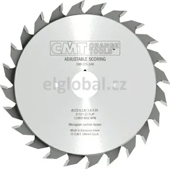 Pilový kotouč CMT Orange Tools CMT Předřezový kotouč kónický - D120x3,1-4,0 d20 Z24 HW C28812024HVYP